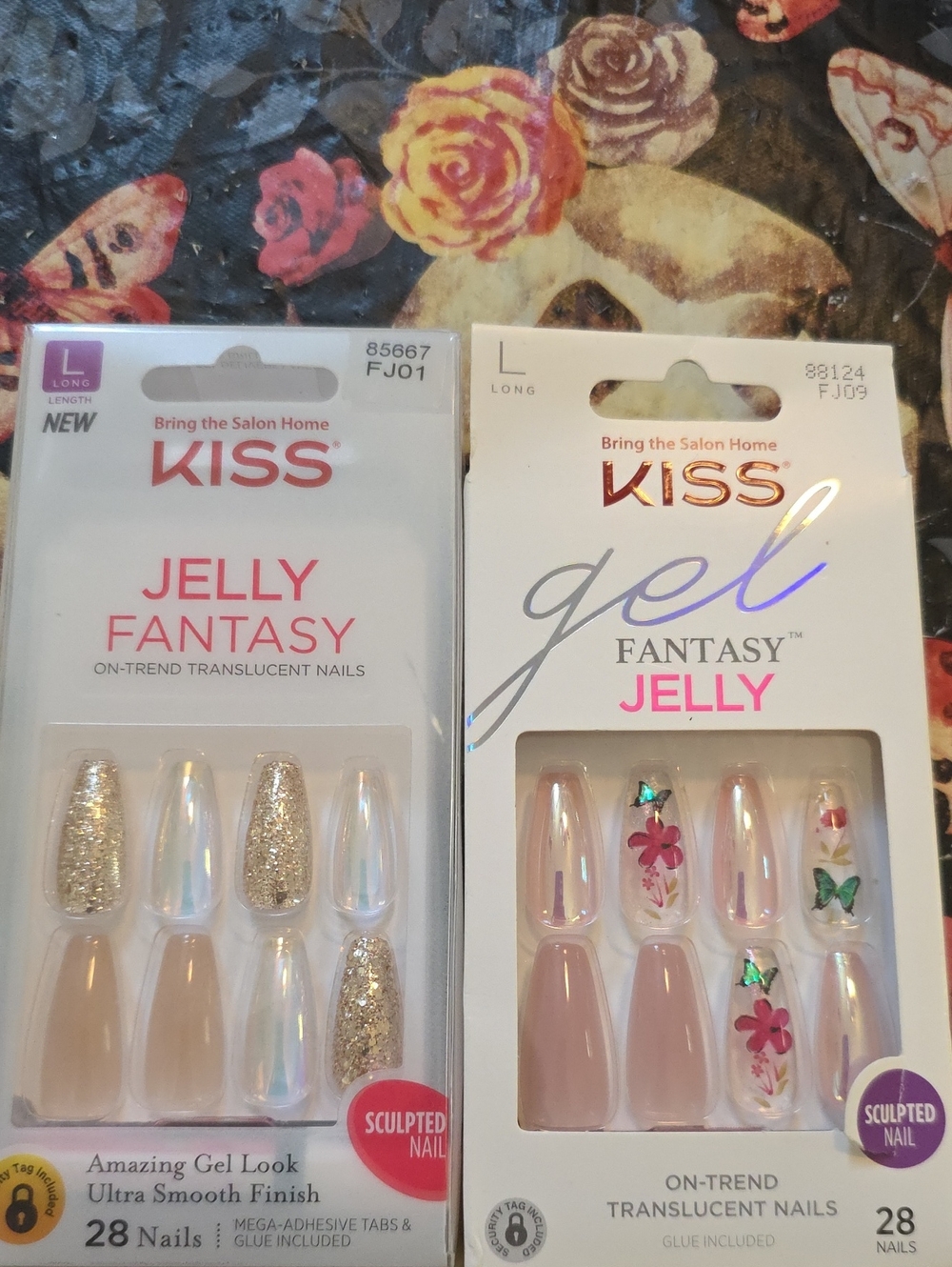 BUNDEL! 2 sets plus! Gel fantasy nails.